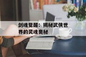 剑魂觉醒：揭秘武侠世界的灵魂奥秘