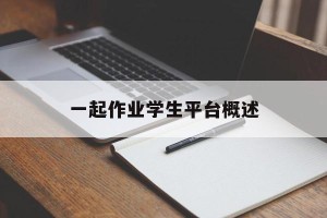 一起作业学生平台概述