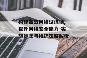 构建高效网络试炼场,提升网络安全能力-实施步骤与维护策略解析