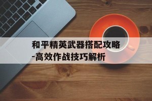 和平精英武器搭配攻略-高效作战技巧解析