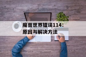 魔兽世界错误114：原因与解决方法