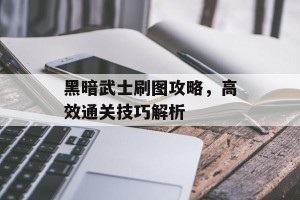 黑暗武士刷图攻略，高效通关技巧解析