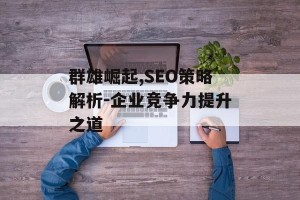 群雄崛起,SEO策略解析-企业竞争力提升之道