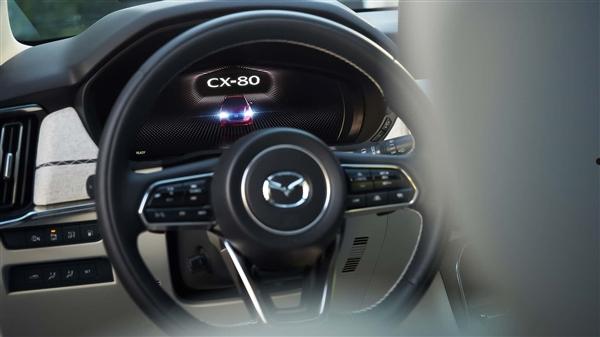 对标宝马X5、奔驰GLE 马自达CX-80官图发布：直六+后驱