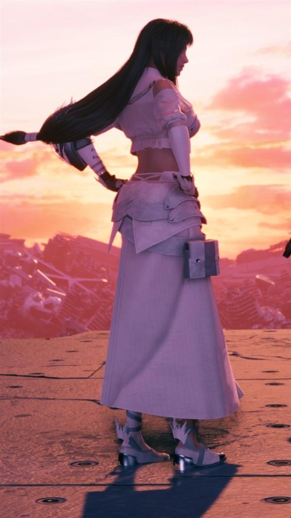 《最终幻想7：重制版》天使蒂法Mod将上线：太美了！