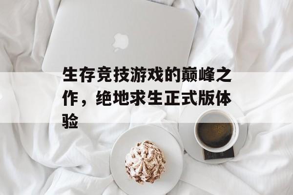 生存竞技游戏的巅峰之作，绝地求生正式版体验