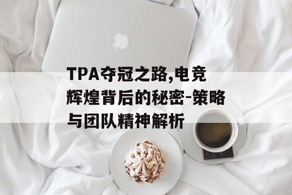 TPA夺冠之路,电竞辉煌背后的秘密-策略与团队精神解析 TPA夺冠之路,电竞辉煌背后的秘密-策略与团队精神解析