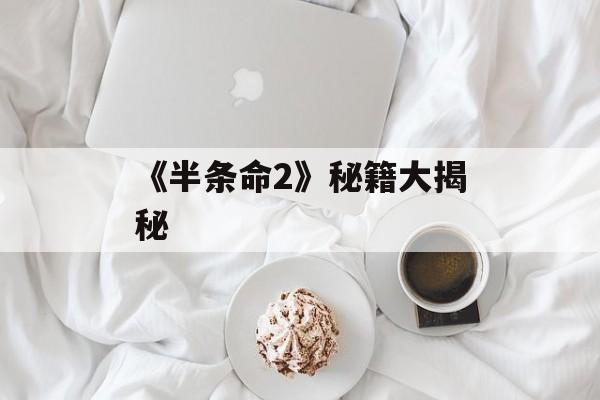 《半条命2》秘籍大揭秘
