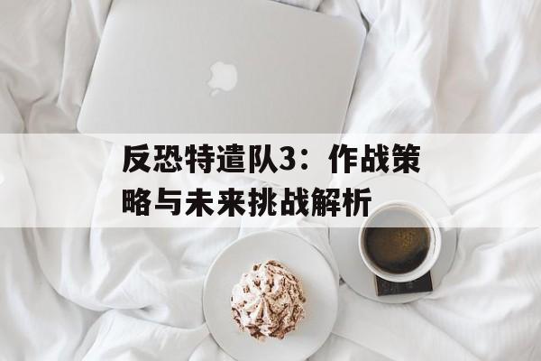 反恐特遣队3：作战策略与未来挑战解析