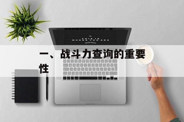 一、战斗力查询的重要性
